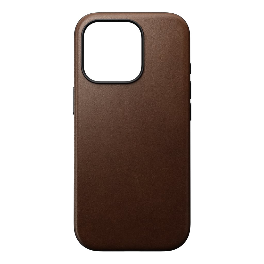 Nomad Modern Nomad Leather Case iPhone 16 Pro, Brown