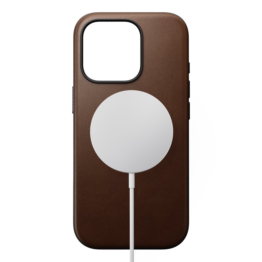 Nomad Modern Nomad Leather Case iPhone 16 Pro, Brown