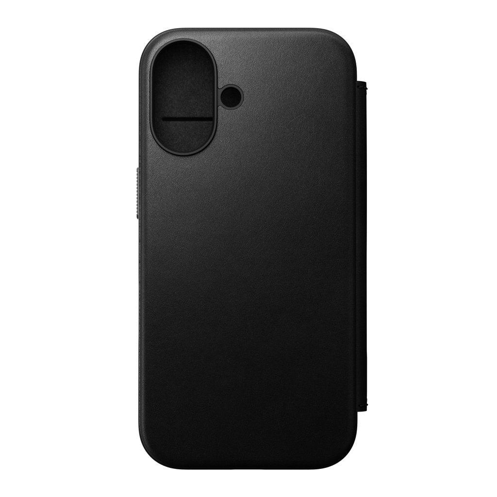 Nomad Modern Nomad Leather Folio iPhone 16, Black