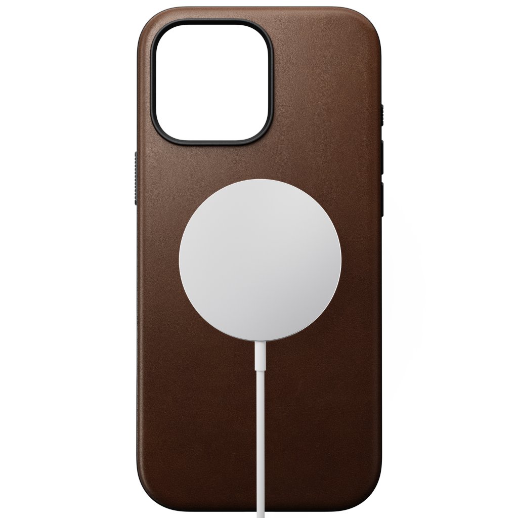 Nomad Modern Nomad Leather Case iPhone 16 Pro Max, Brown