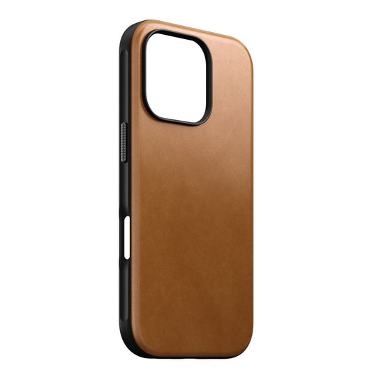 Nomad Modern Nomad Leather Case iPhone 16 Pro, English Tan-C