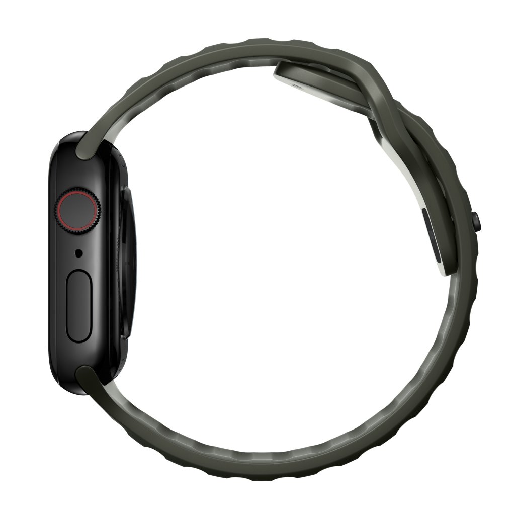 Nomad Sport Band Apple Watch 44/45/49mm, Ash Green