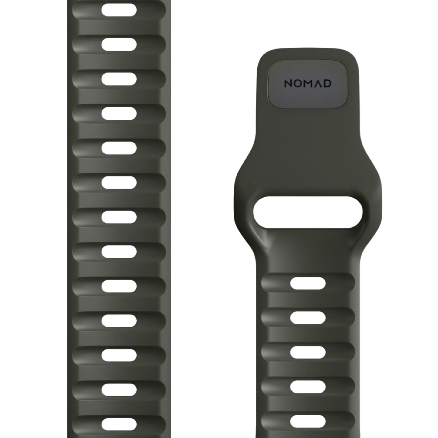 Nomad Sport Band Apple Watch 44/45/49mm, Ash Green