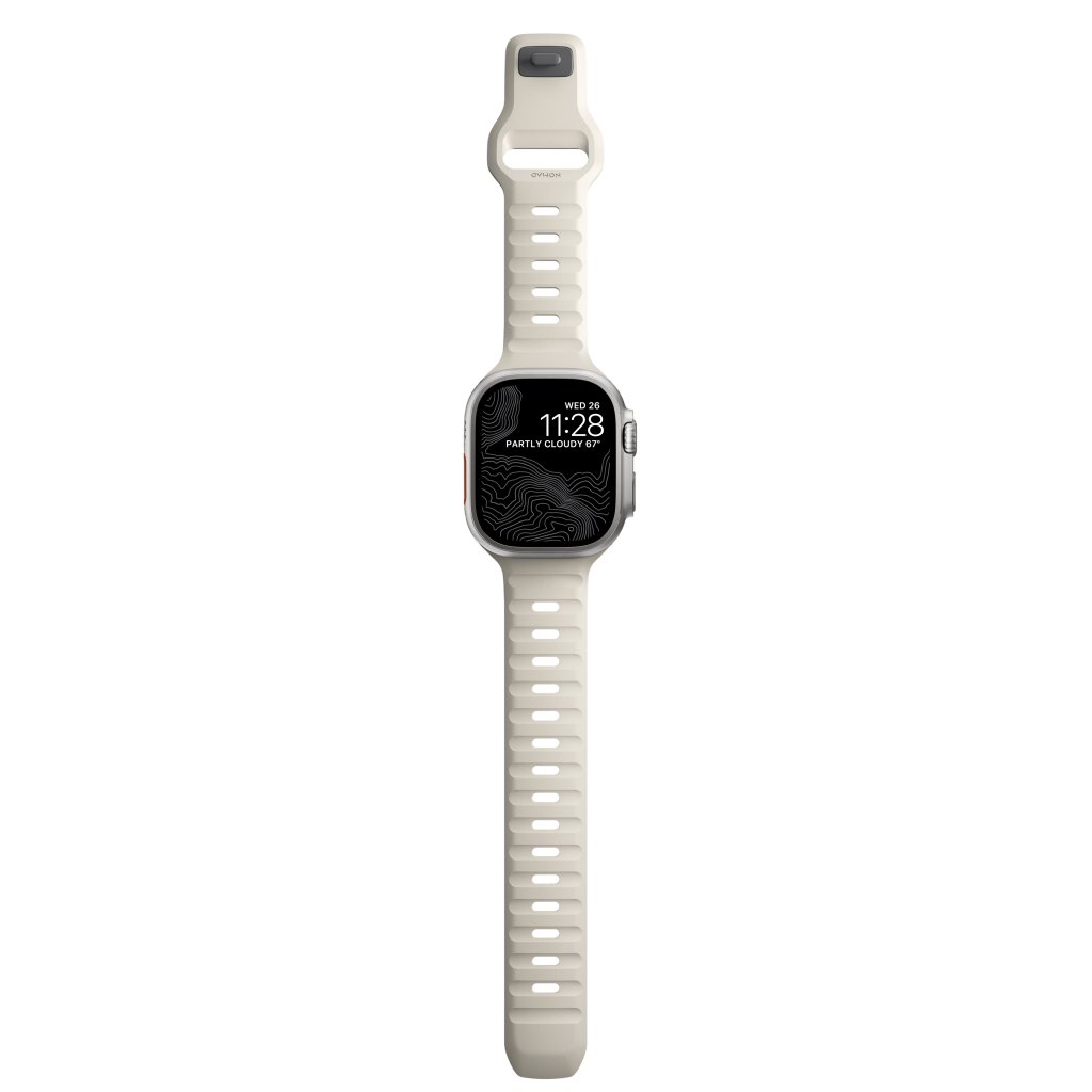 Nomad Sport Band Apple Watch 44/45/49mm, Stone