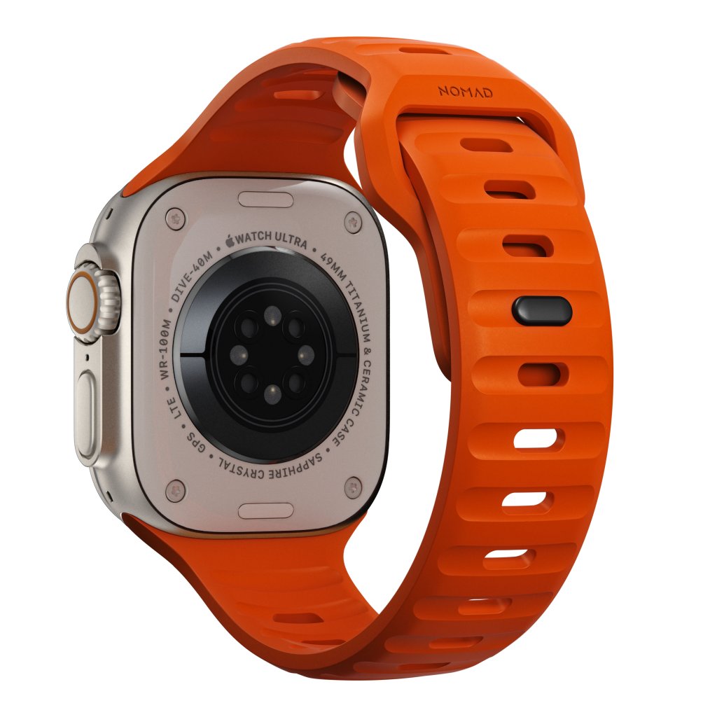 Nomad Sport Band Apple Watch 44/45/49mm, Ultra Orange