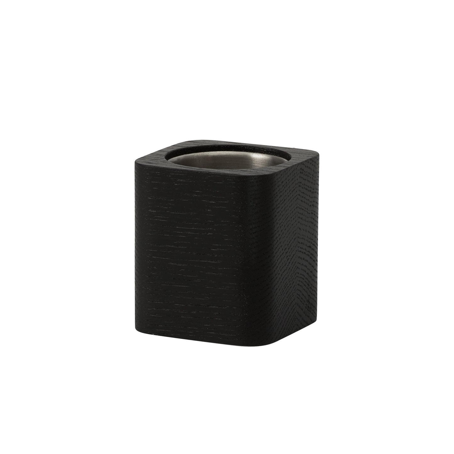 Oakywood Cubic Pot, Black