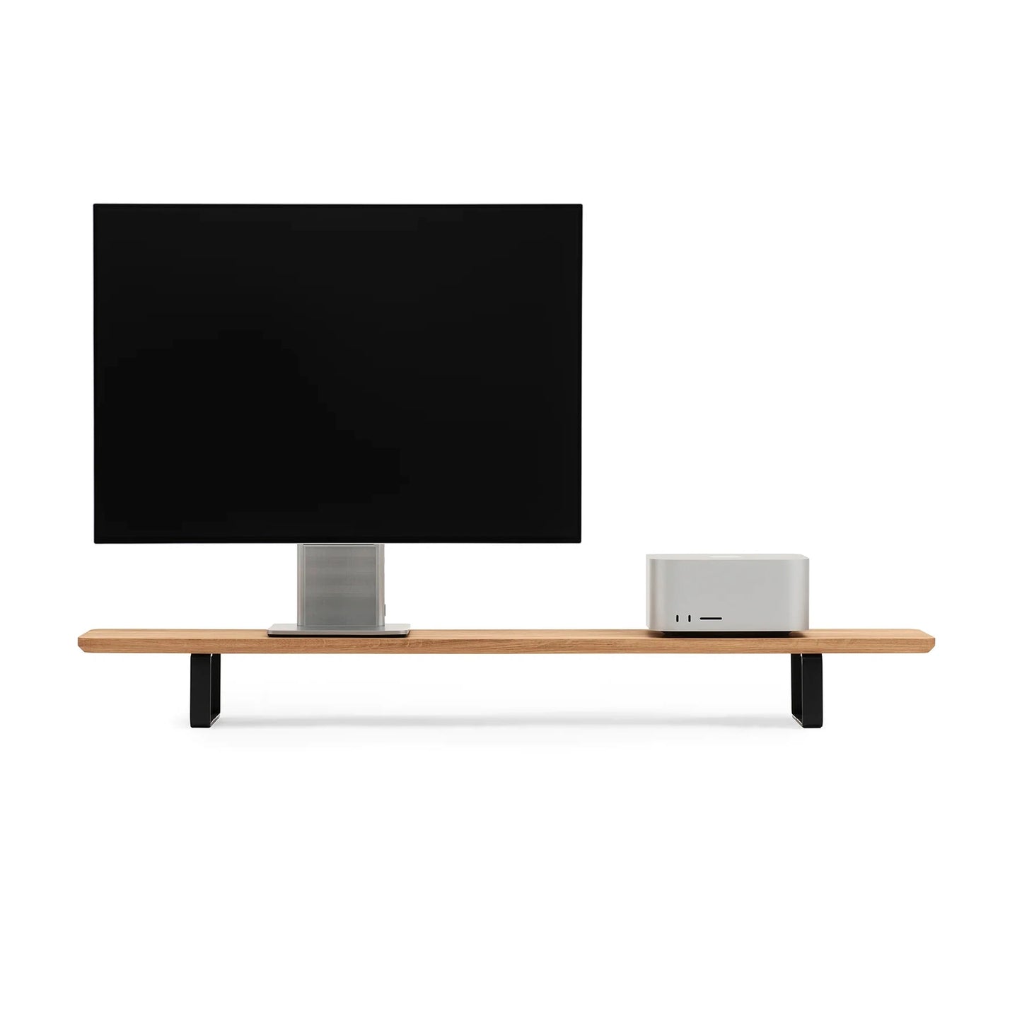 Oakywood Desk Shelf, Oak/Black