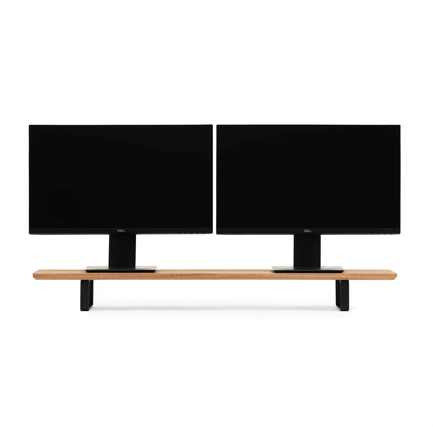 Oakywood Desk Shelf, Oak/Black