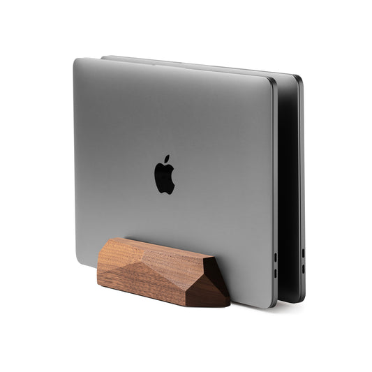 Oakywood Dual Laptop Dock, Walnut