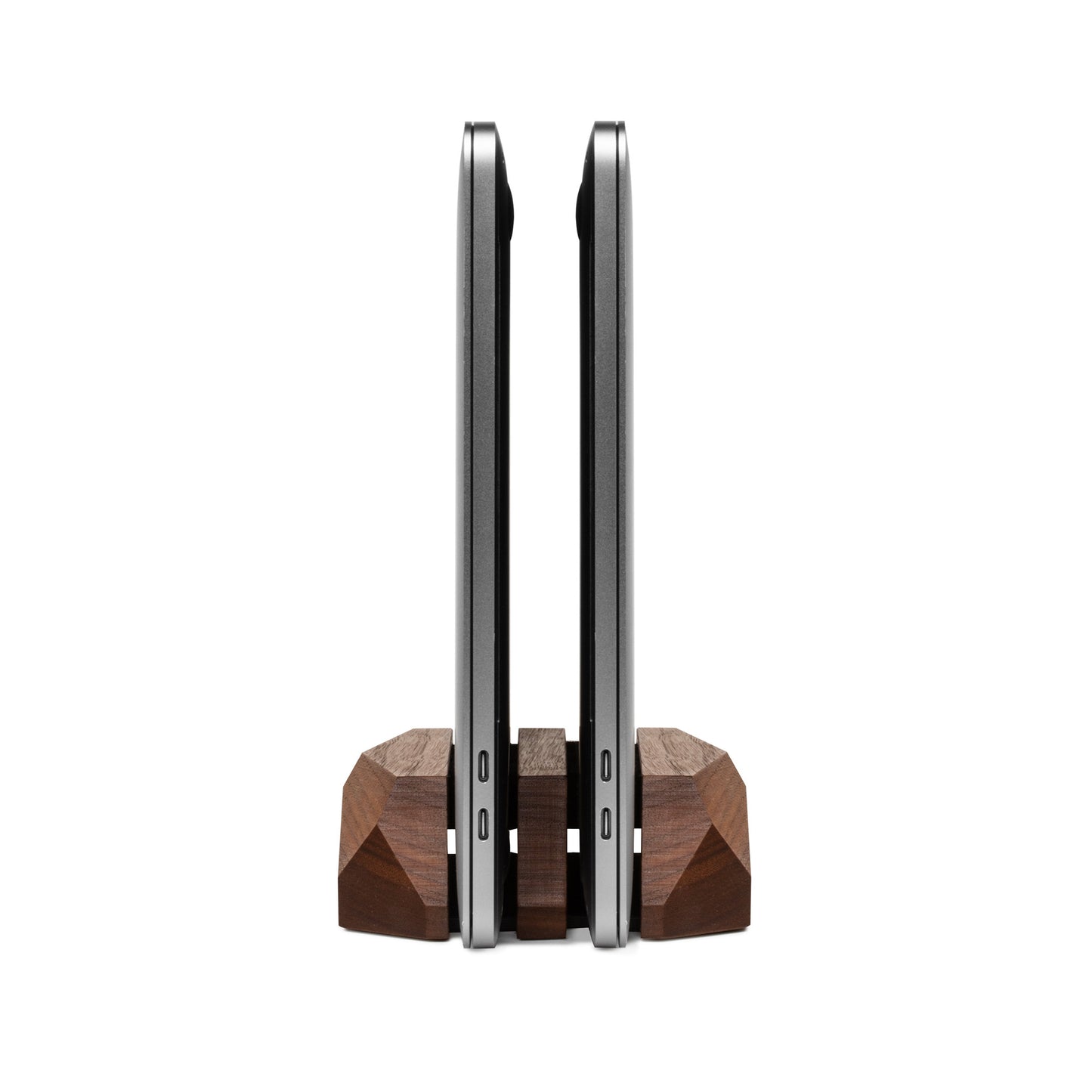 Oakywood Dual Laptop Dock, Walnut