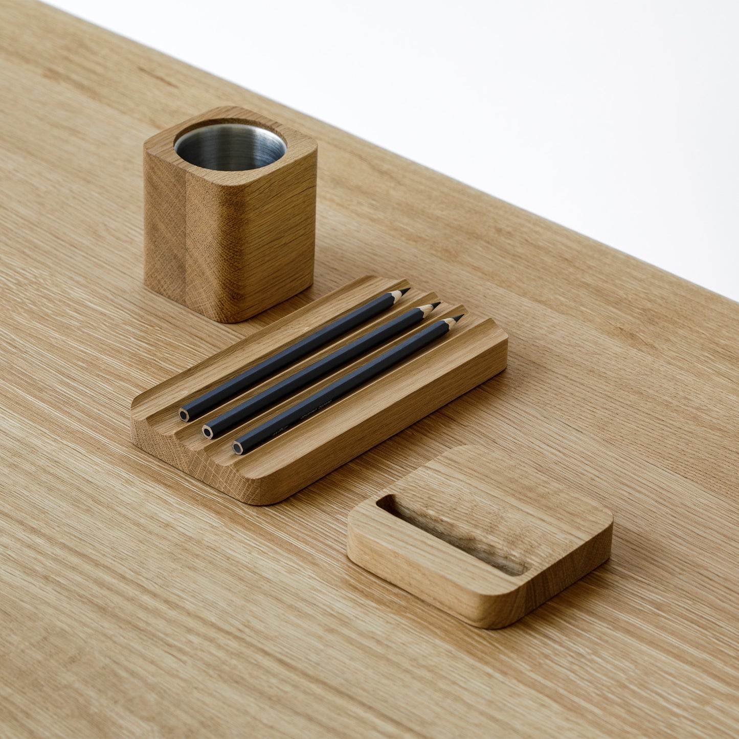 Oakywood Pen Tray (OakyBlocks), Oak