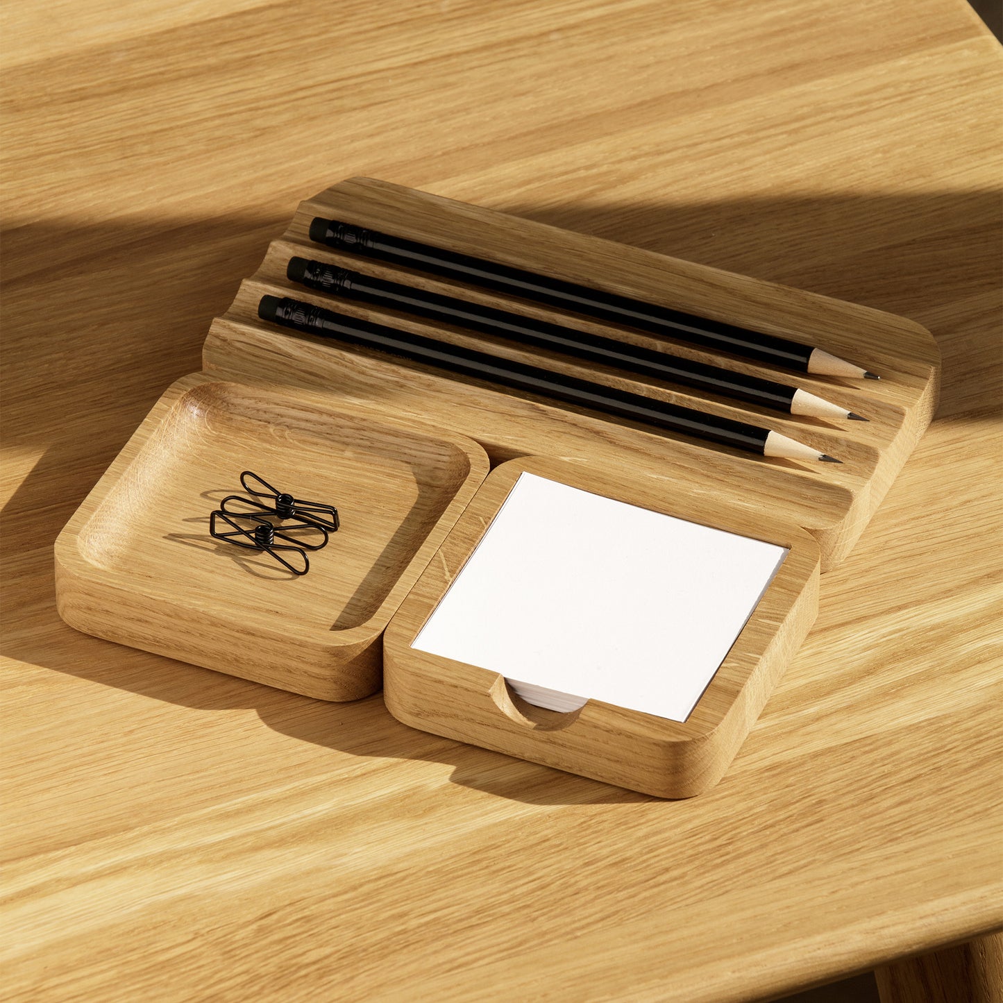 Oakywood Pen Tray (OakyBlocks), Oak