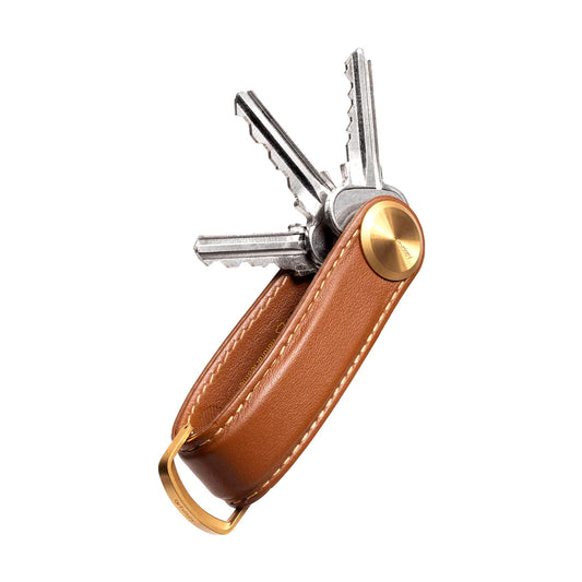 Orbitkey Key Organiser Pro Leather, Cedar