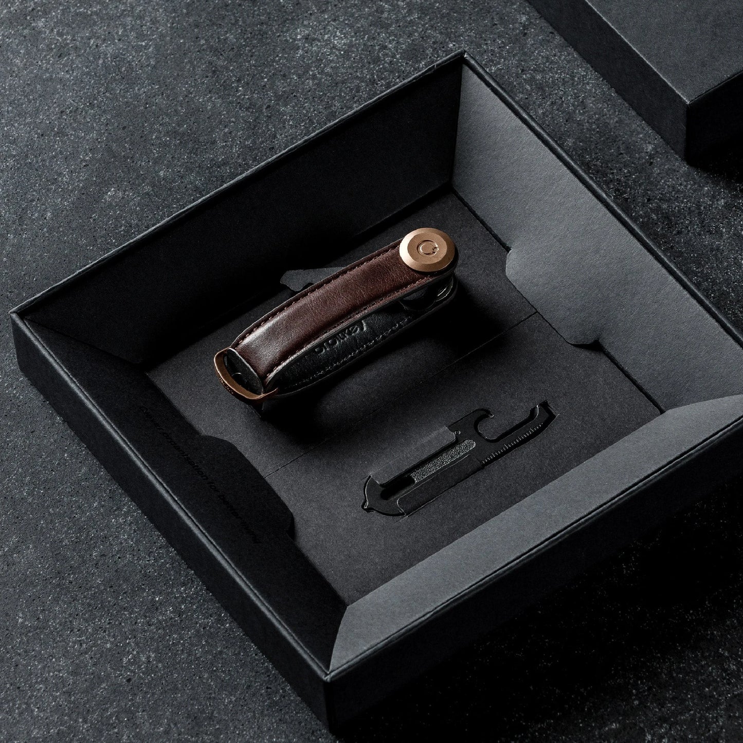 Orbitkey Key Organiser Set - Leather Espresso + Multi-Tool v2