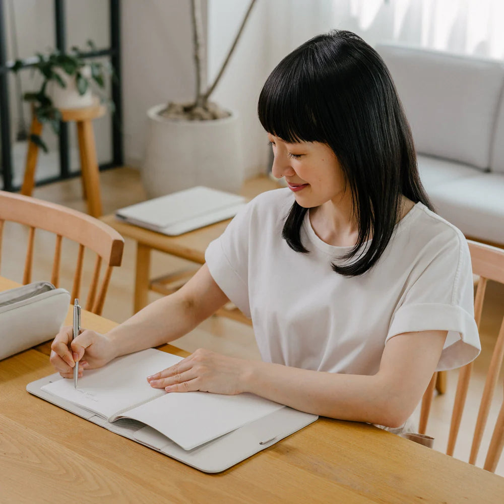 Orbitkey KonMari Compendium A5 (Leather-Free), Stone