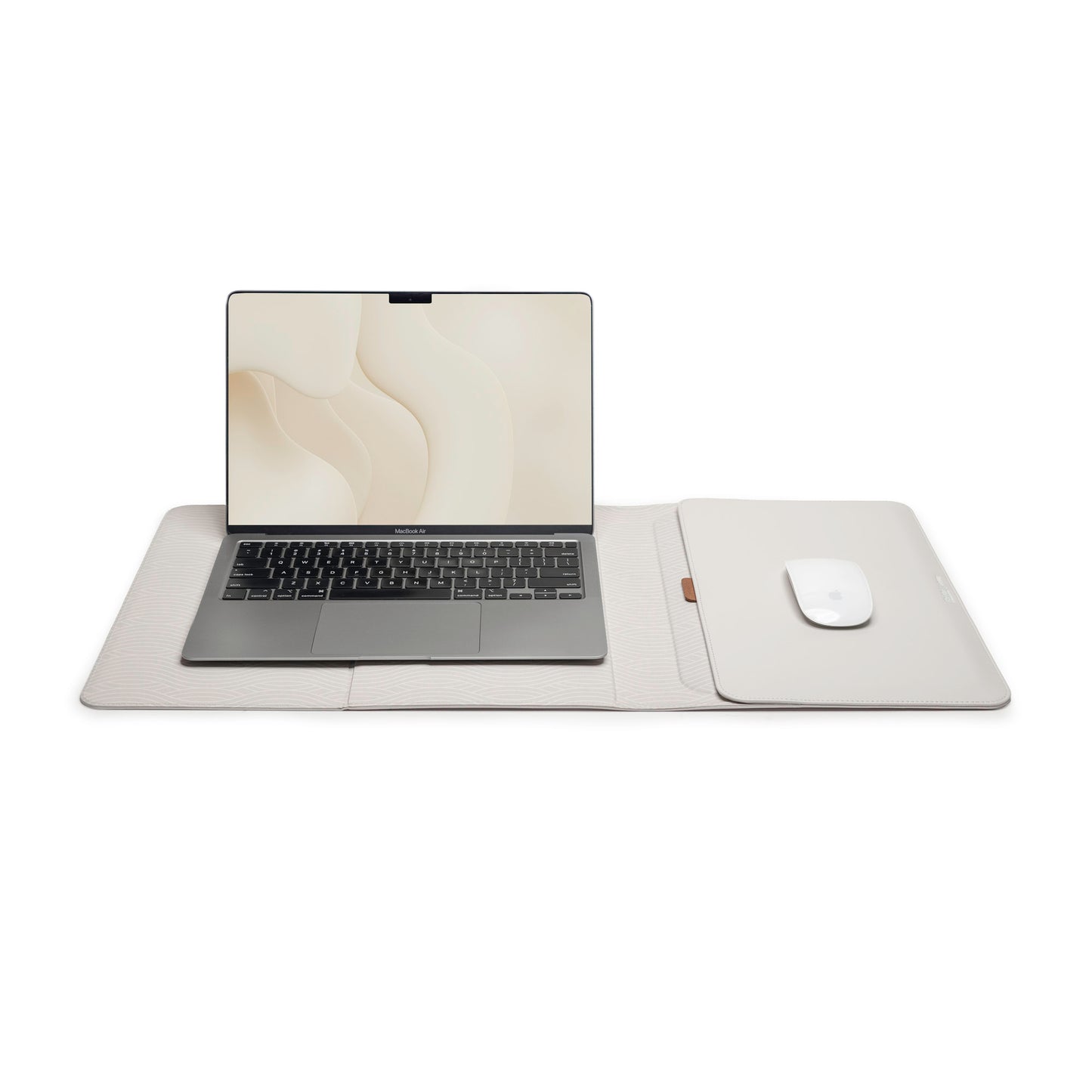 Orbitkey KonMari Hybrid Laptop Sleeve 14", Stone