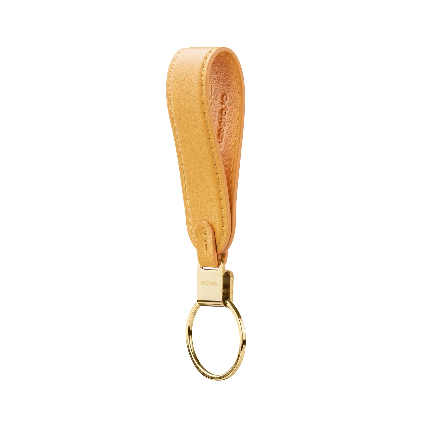 Orbitkey Loop Keychain Leather (Orange)