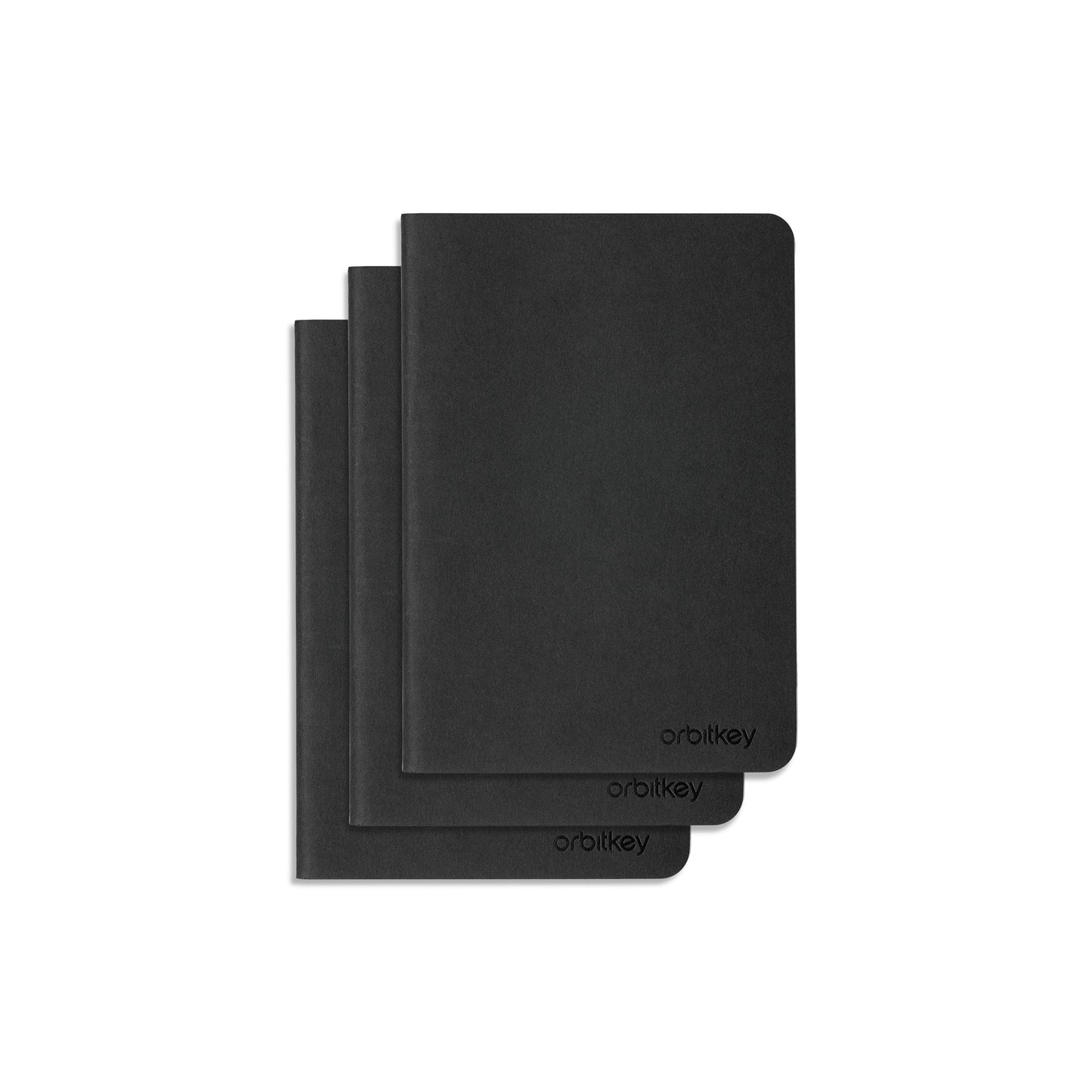 Orbitkey Notebook A5, Black (3-pack)