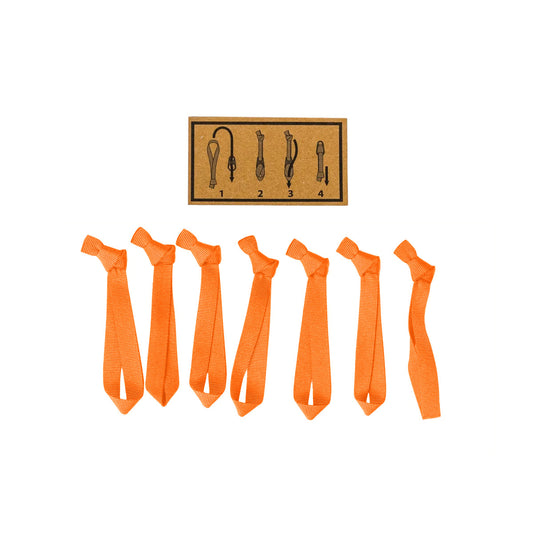 EVERGOODS Zipper Puller Kit, Hot Orange
