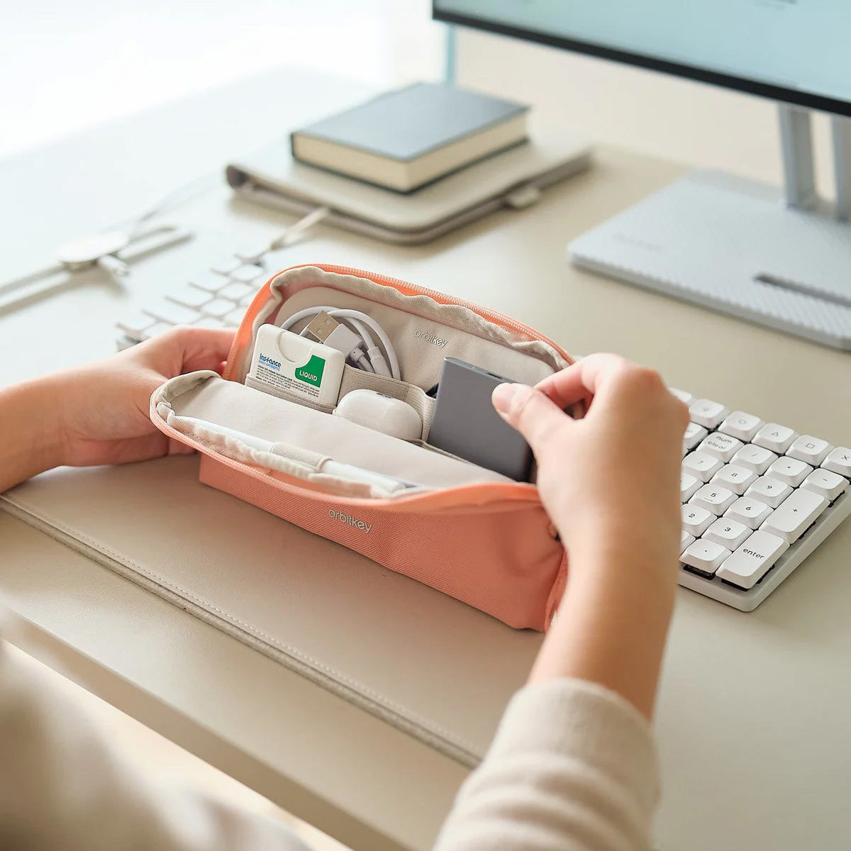 Orbitkey Desk Pouch Limited Edition, Rose