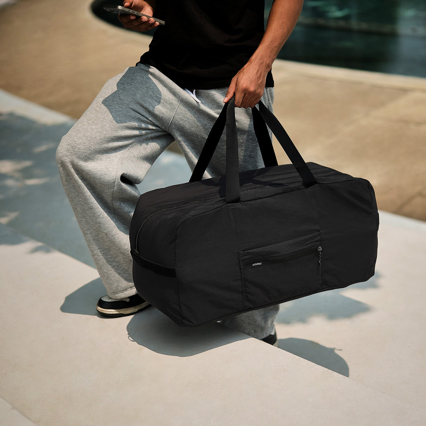 Orbitkey Foldable Duffel 55L, Black