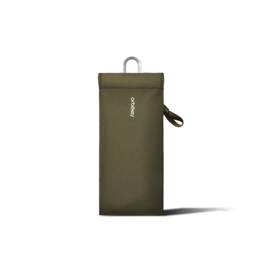 Orbitkey Clip-on Glasses Pouch, Olive