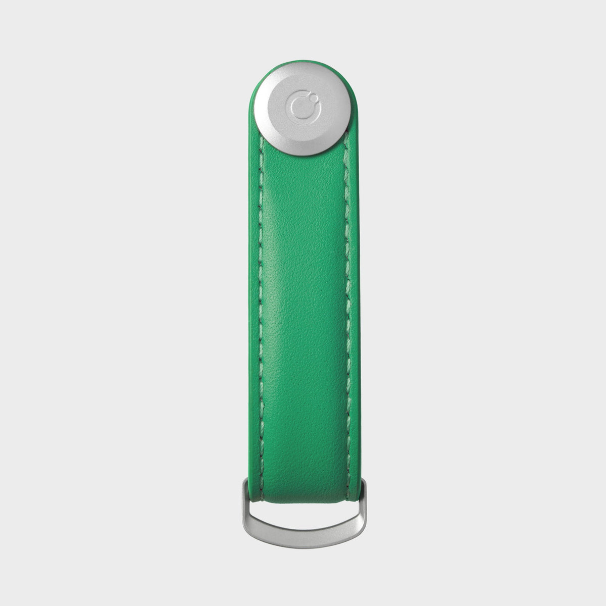 Orbitkey Key Organiser Leather, Kelly Green, detaljbilde 4