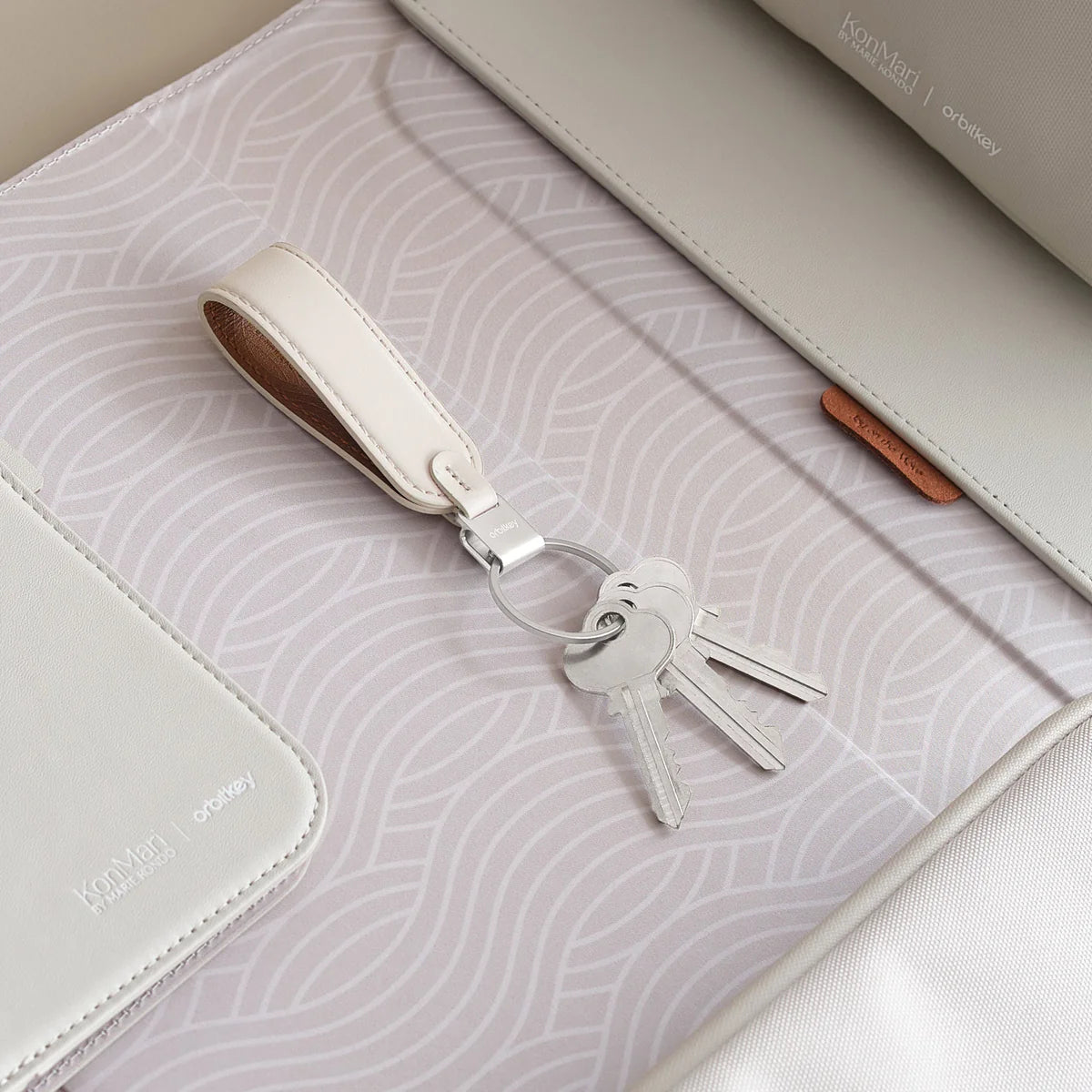 Orbitkey Loop Keychain, KonMari