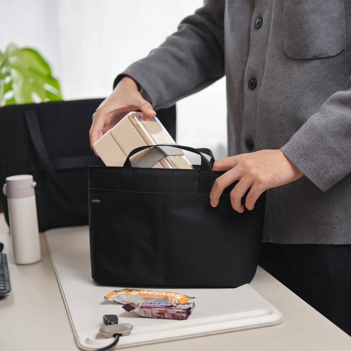 Orbitkey Insulated Lunch Bag Mini 5L, Black