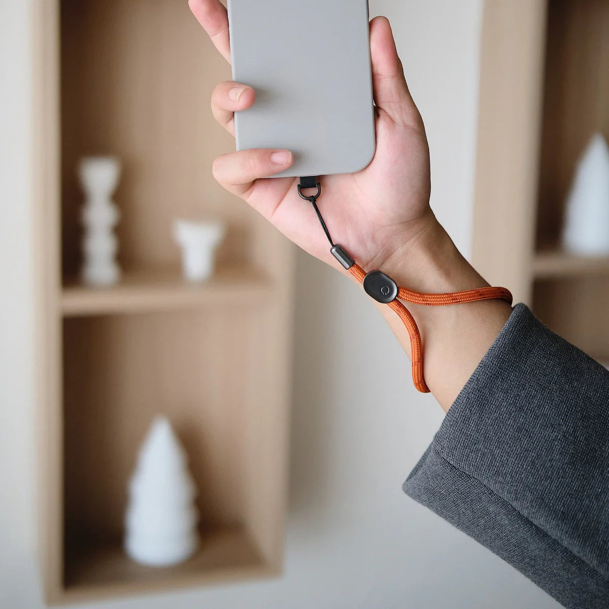 Orbitkey Phone Wrist Strap, Terracotta