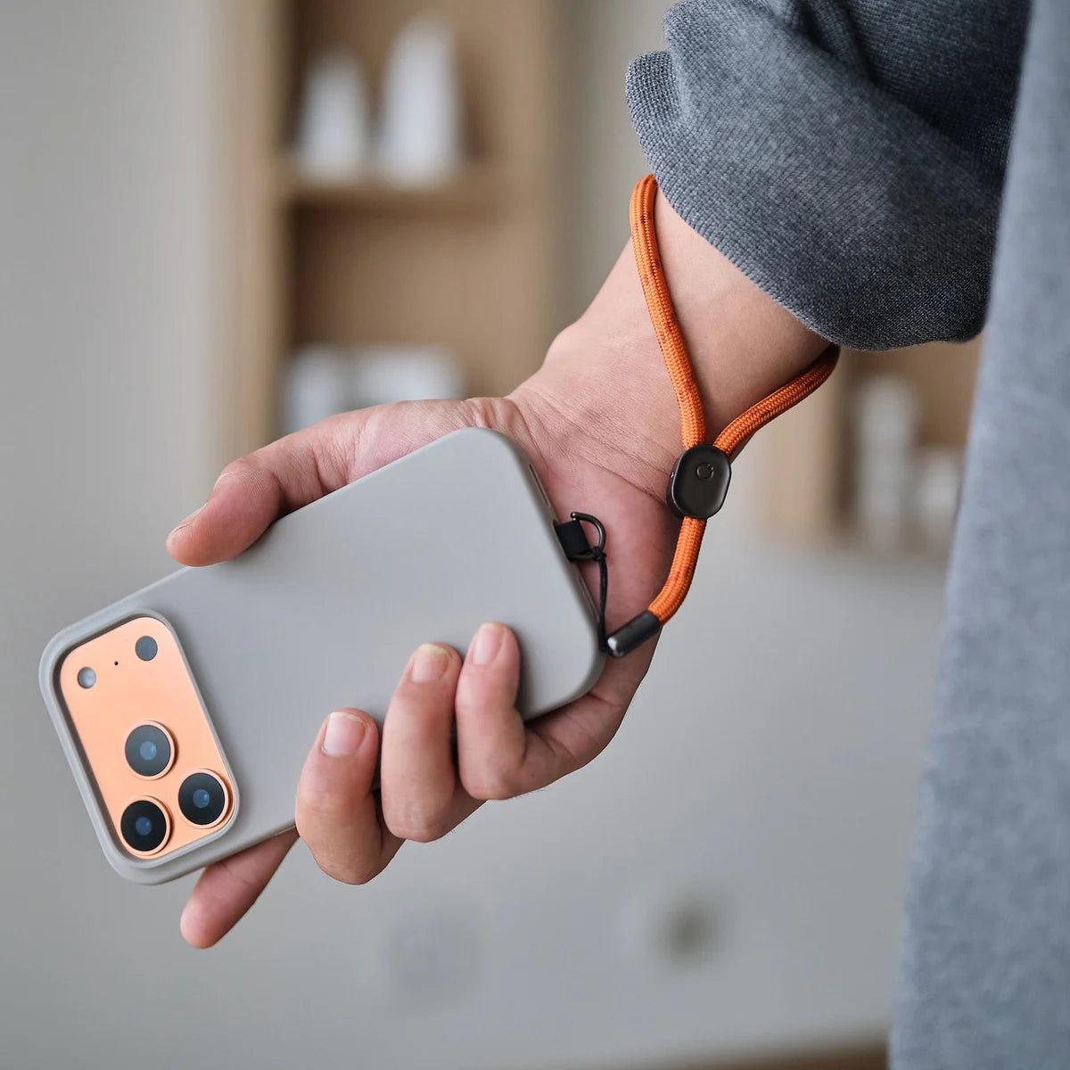 Orbitkey Phone Wrist Strap, Terracotta