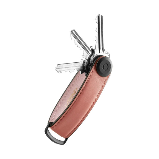 Orbitkey 2.0 Leather Key Organiser, Cotton Candy