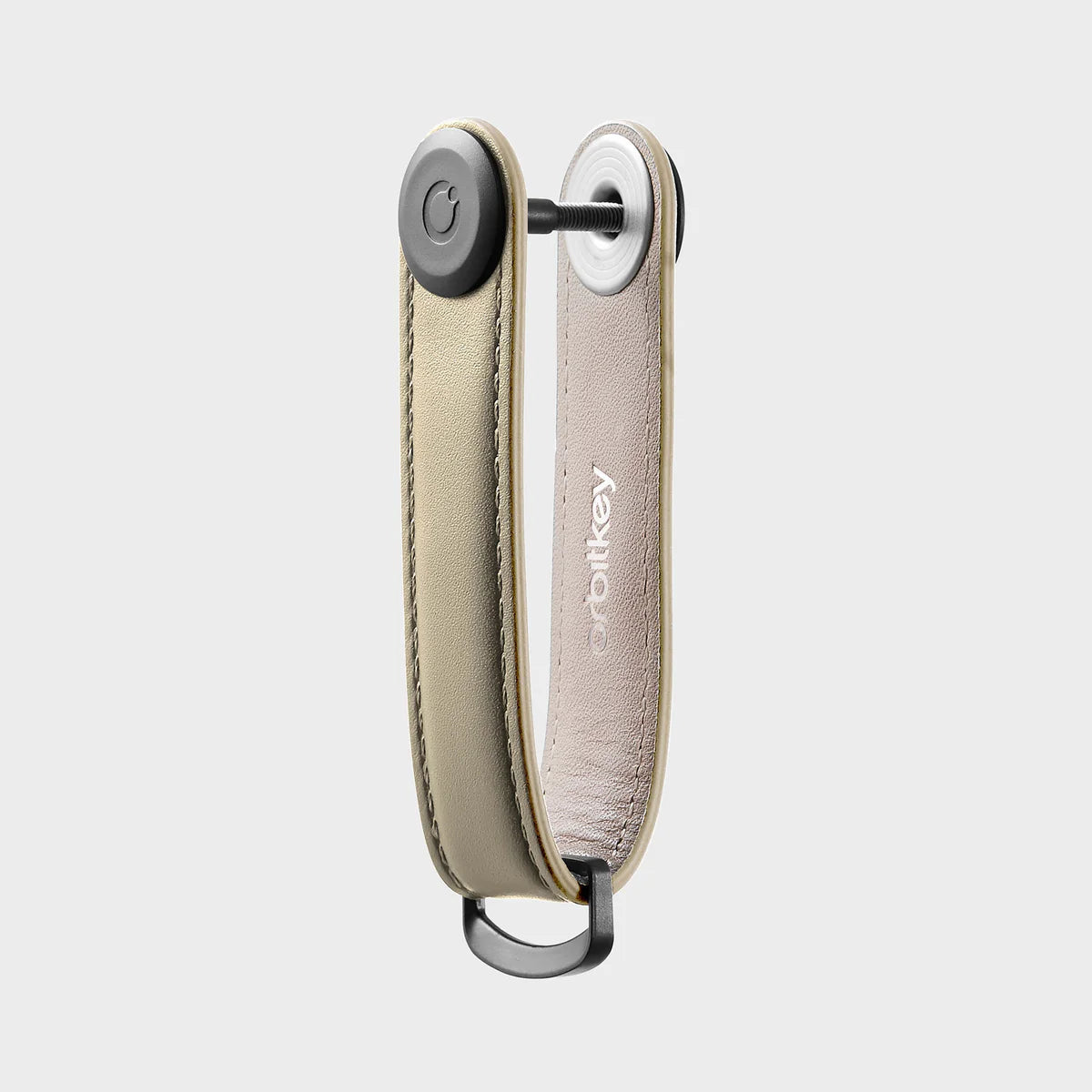 Orbitkey 2.0 Leather Key Organiser, Sand