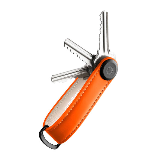 Orbitkey 2.0 Leather Key Organiser, Terracotta