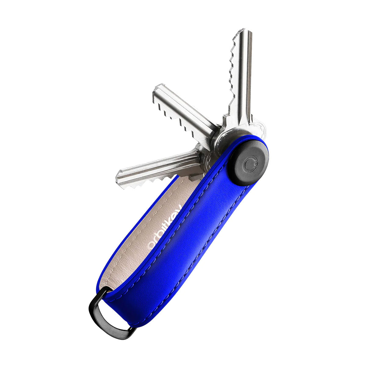 Orbitkey 2.0 Leather Key Organiser, Ultramarine