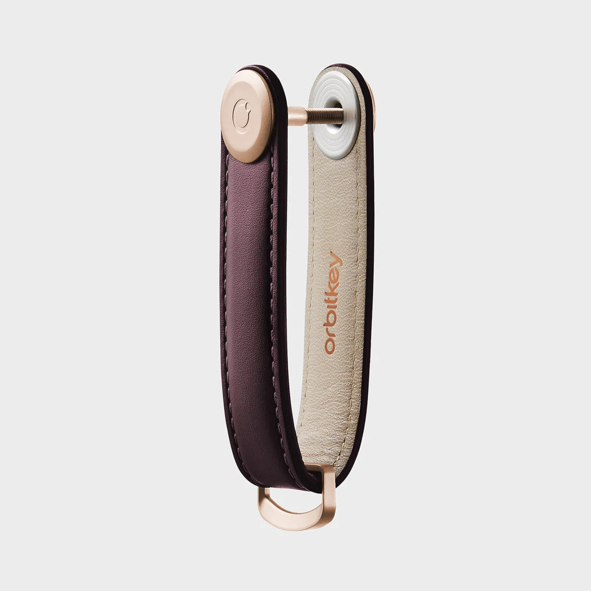 Orbitkey 2.0 Leather Key Organiser, Wine