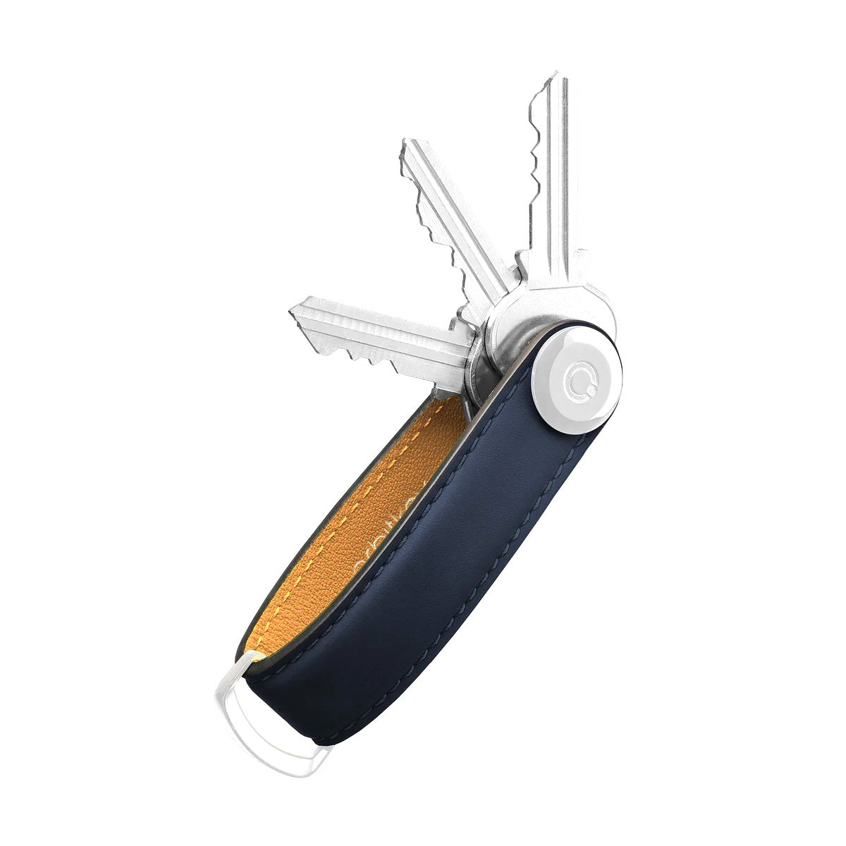 Orbitkey Key Organiser Matte Leather, Dusk