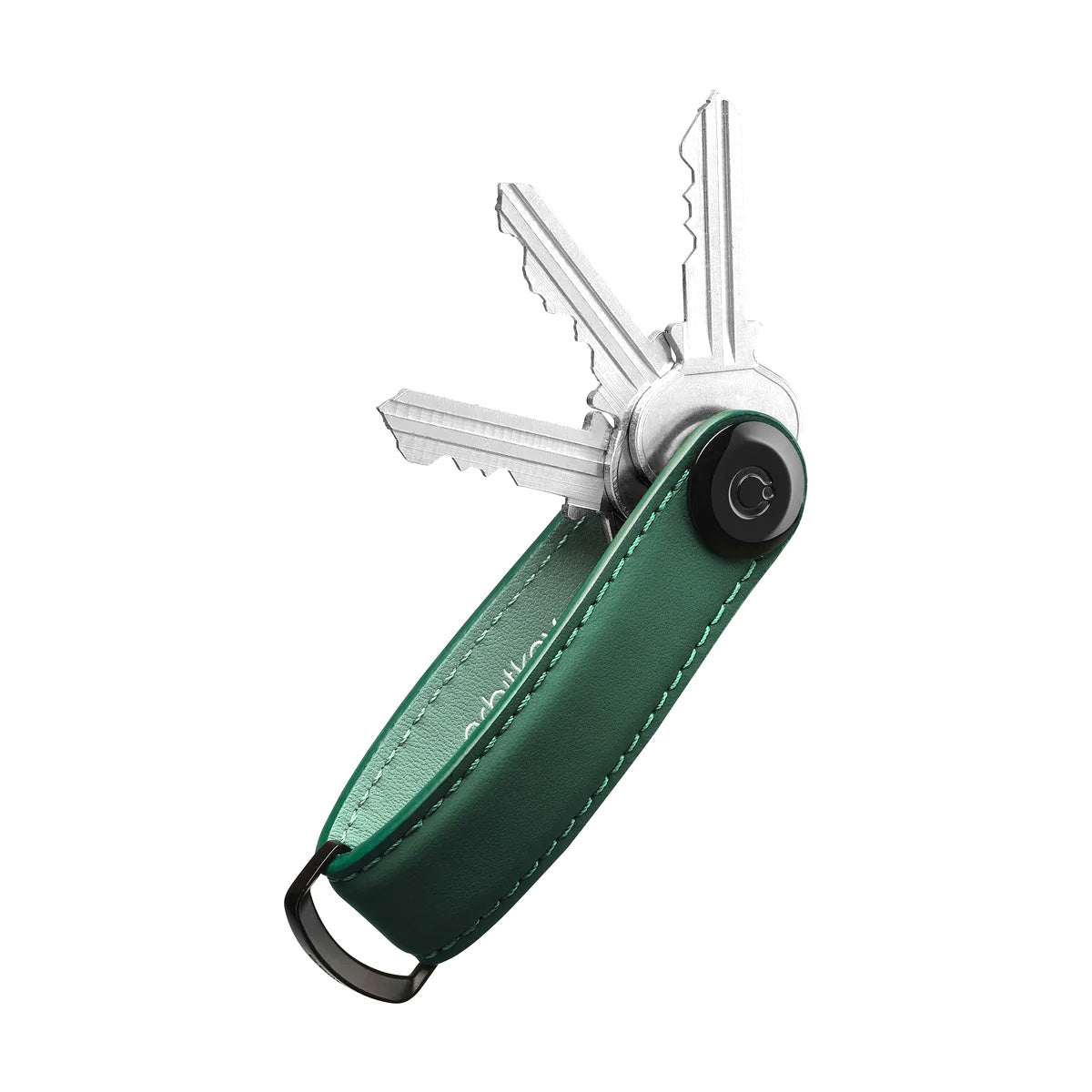 Orbitkey Key Organiser Matte Leather, Forest