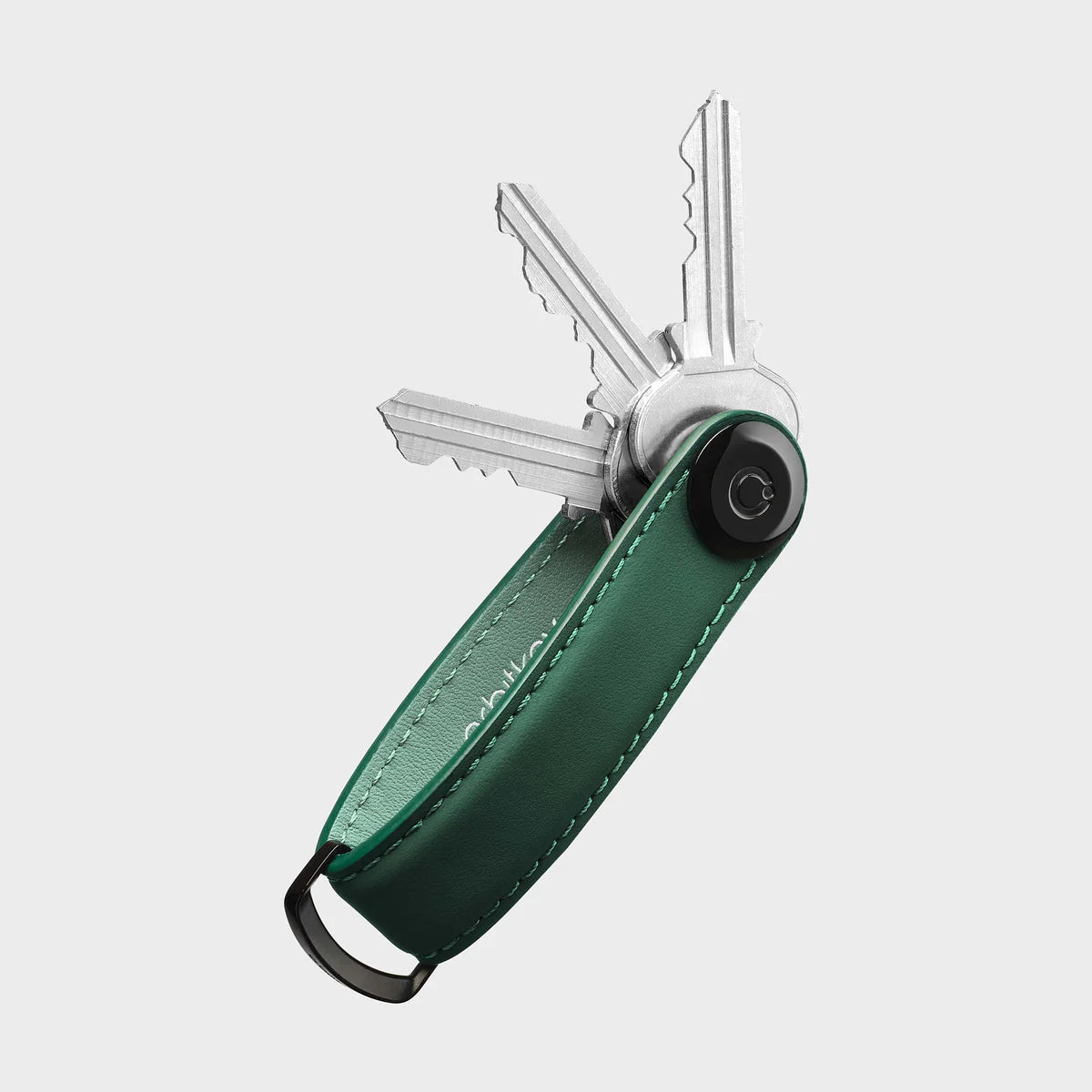 Orbitkey Key Organiser Matte Leather, Forest
