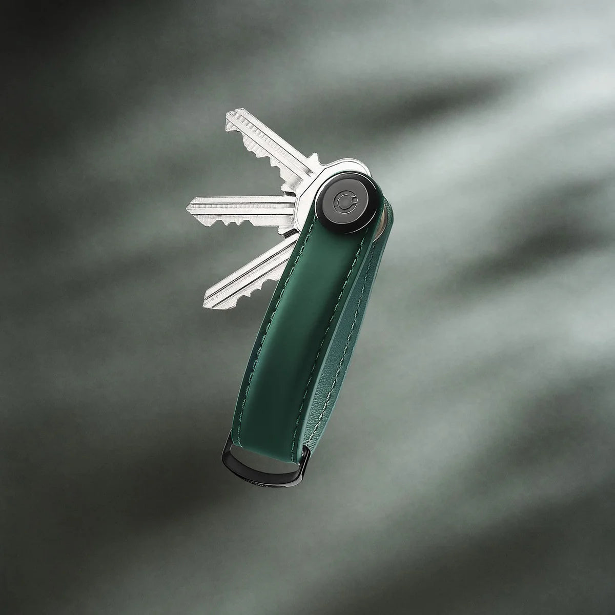 Orbitkey Key Organiser Matte Leather, Forest