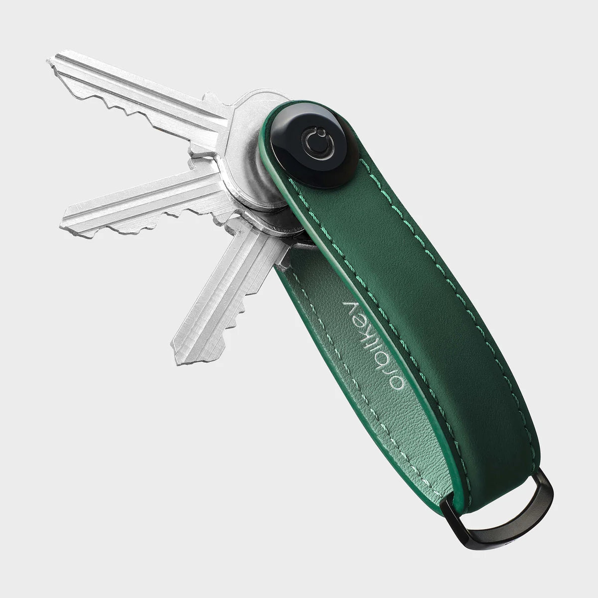 Orbitkey Key Organiser Matte Leather, Forest