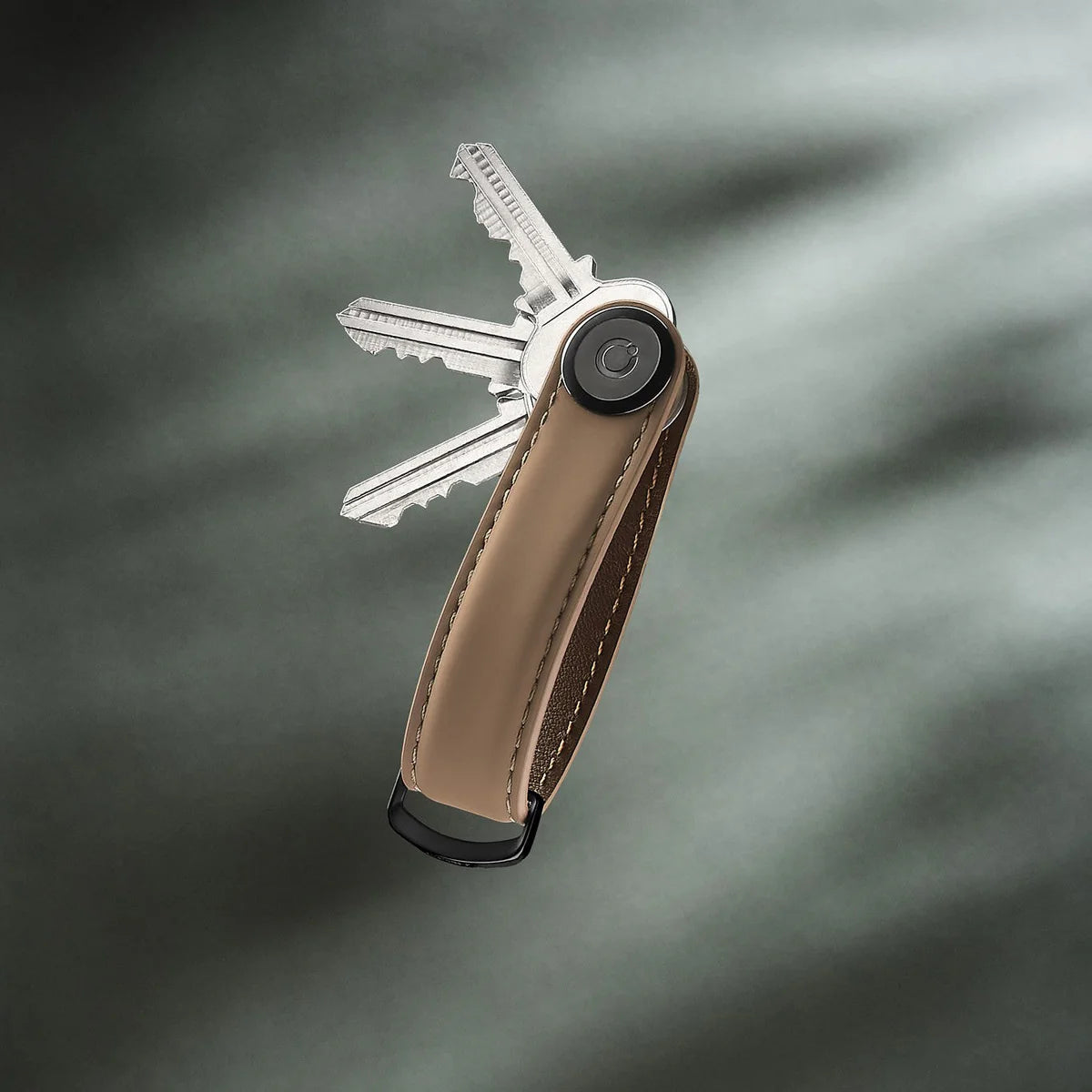 Orbitkey Key Organiser Matte Leather, Mocha
