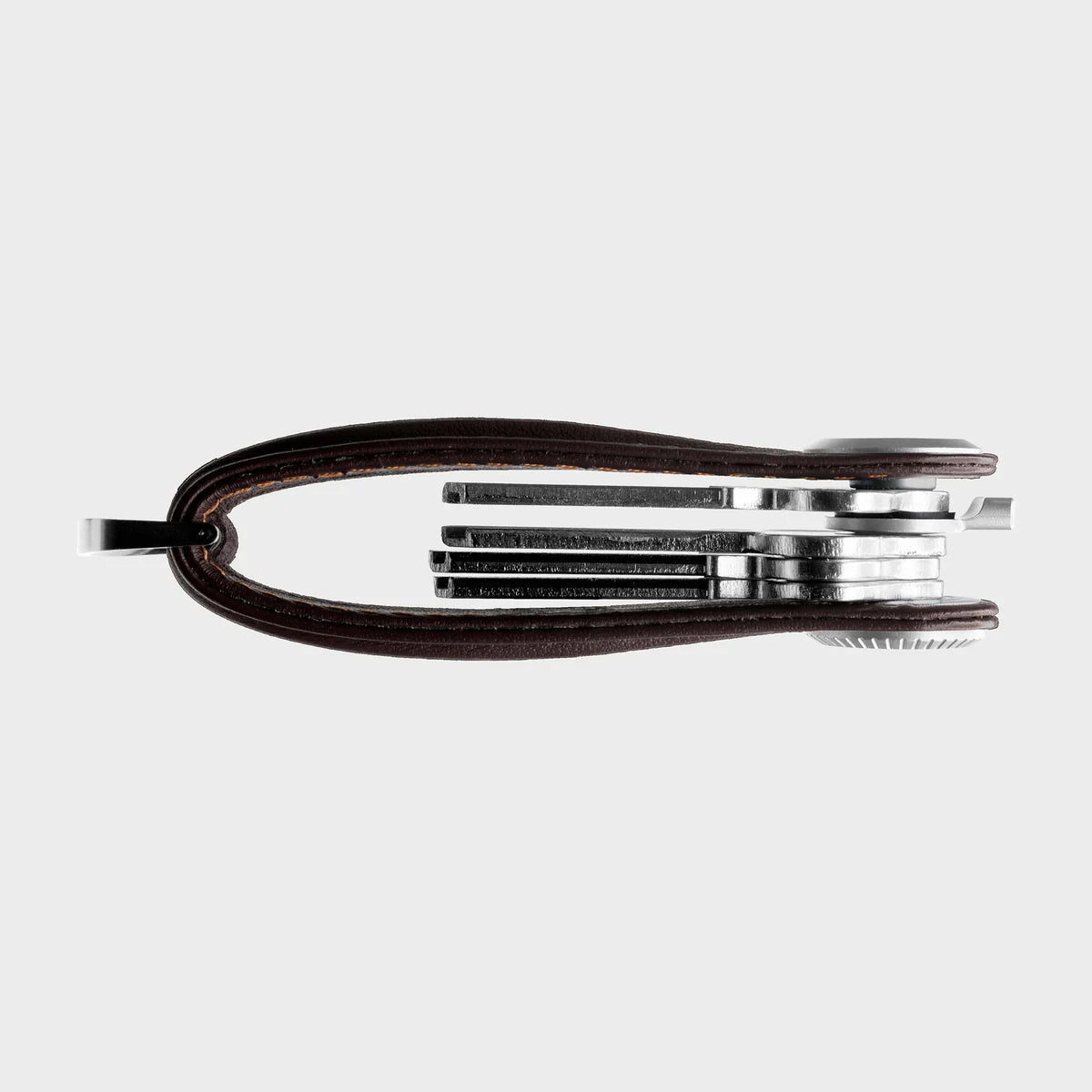 Orbitkey Key Organiser Pro Leather, Mahogany