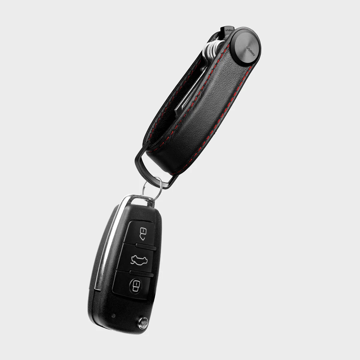 Orbitkey Key Organiser Pro Leather, Obsidian