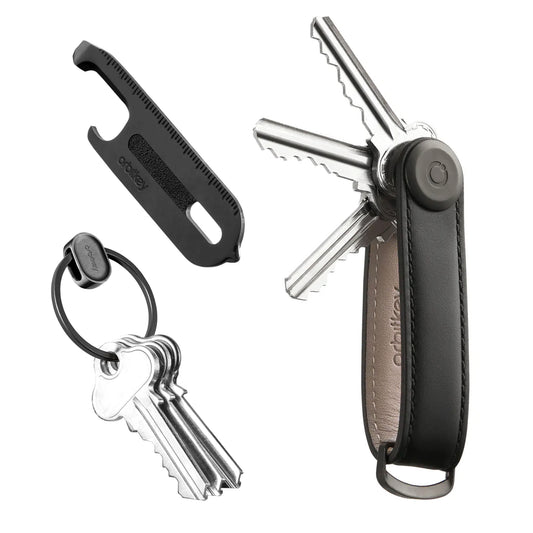 Orbitkey Leather Key Organiser Starter Kit