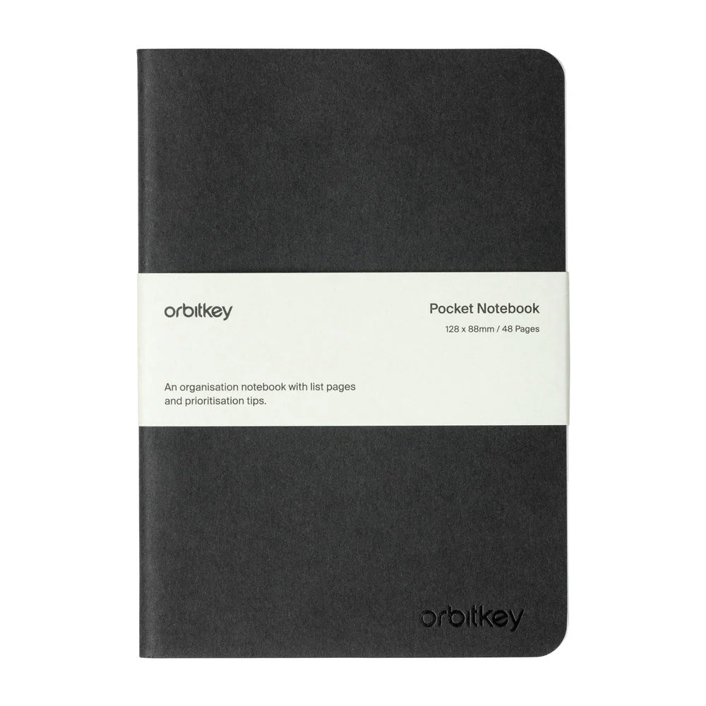 Orbitkey Organisation Notebook Black