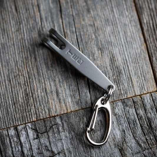 TEC-Accessoires P-7 Suspension Clip Single, Bead Blasted Stainless Steel