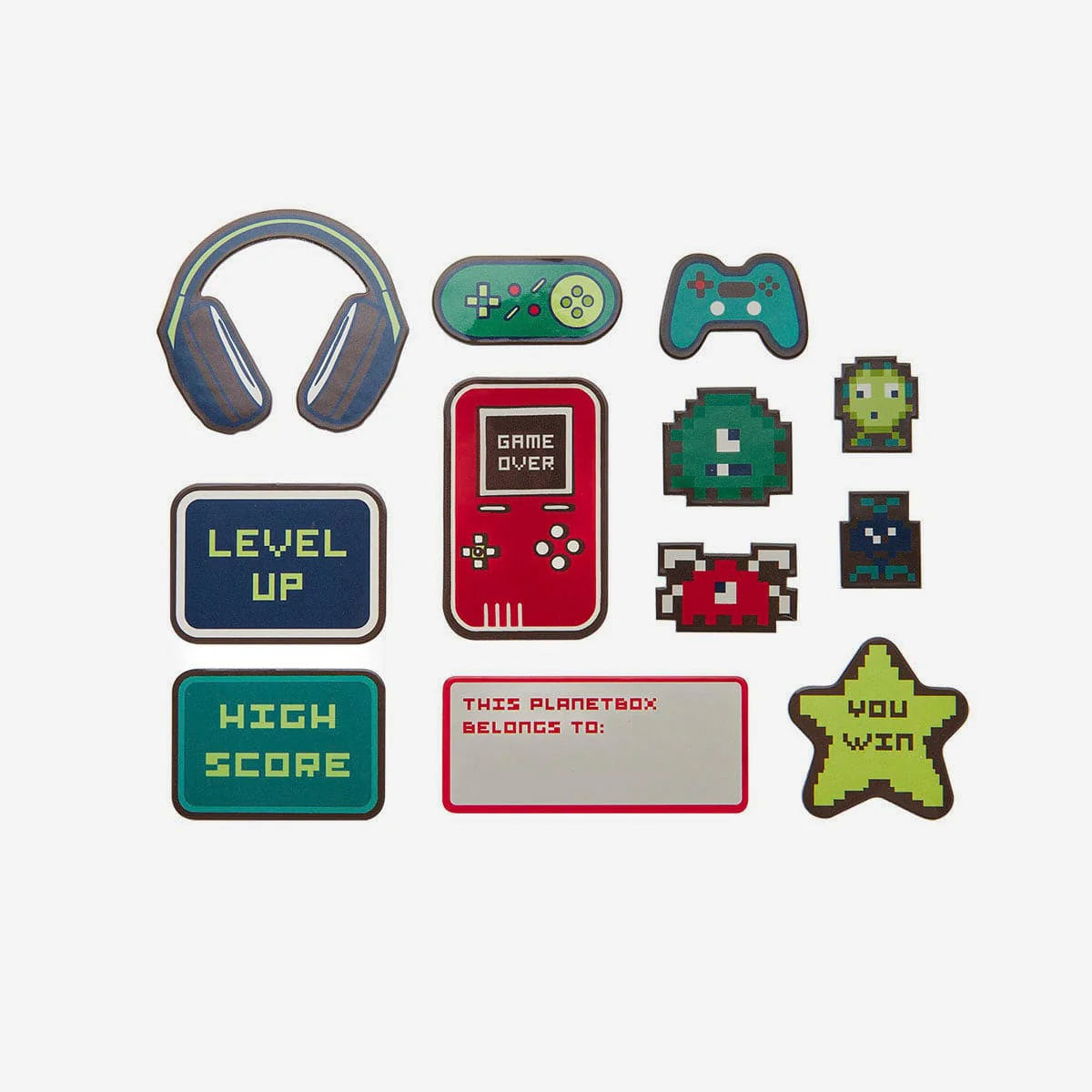 PlanetBox Mix & Match Magnets, Gamer – Goodnotes.no