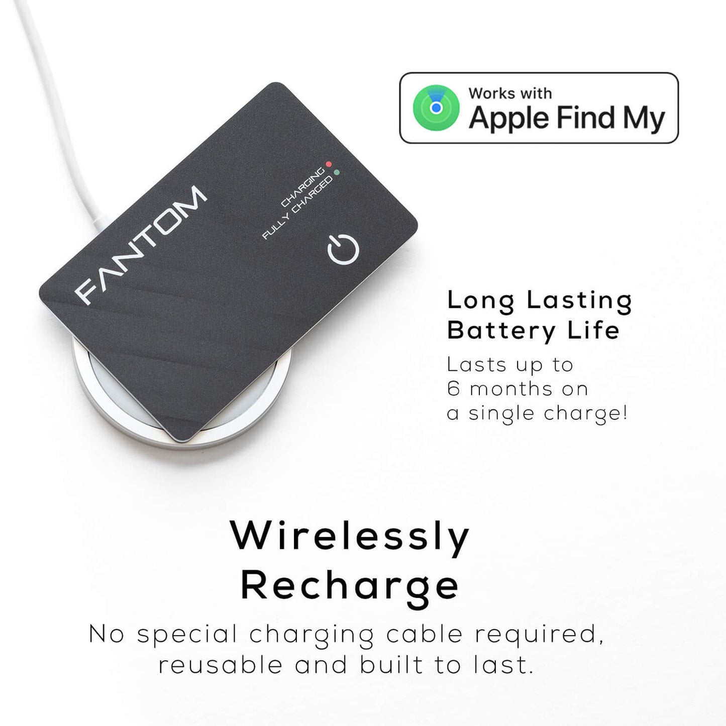 Fantom Rechargeable Tracker Card