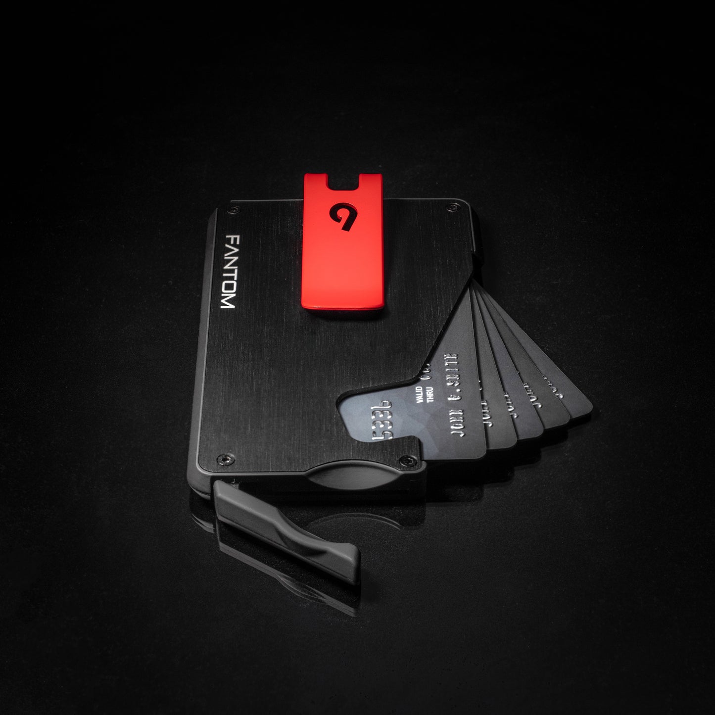 Fantom Wallet S 5-10 Cards Slim, Black